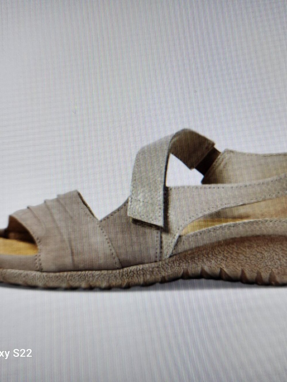 Naot "Papaki" Leather Sandals. NIB. Size EU 38/US 7-7.5. Stone Nubuck Beige - Picture 13 of 14